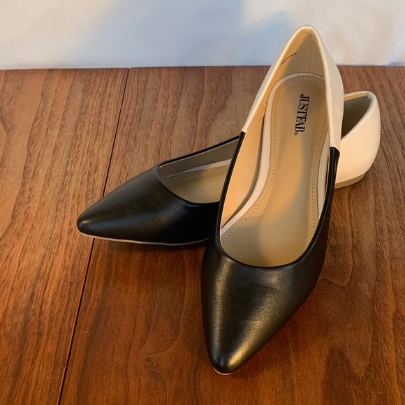 Black & Bone Pointed Flat - Picture 1 of 8